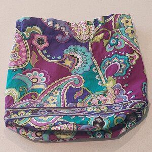 Vera Bradley Ditty Plastic Lined Cinch Bag in Heather Pattern